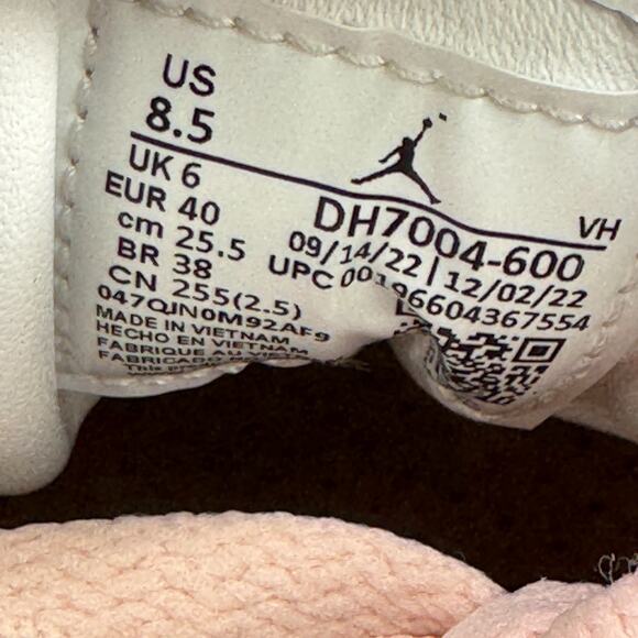 Nike Air Jordan 1 Elevate Low Womens Size 8.5 Shoes Pink Platform DH7004-600 - Picture 8 of 9